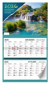 Opakowanie Kalendarz 2026 dwumiesięczny premium