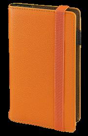 Opakowanie Kalendarz 2026 dzienny na gumkę pomarańczowy KD41B-40