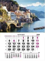 Opakowanie Kalendarz 2026 jednodzielny MIX