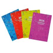 Kalendarz 2026 kieszonkowy MIX. Wydawca: O-press. Dadada.pl Opakowanie Kalendarz 2026 kieszonkowy MIX