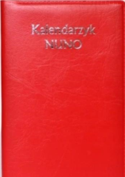 Opakowanie Kalendarz 2026 Kieszonkowy Nuno notes PVC MIX
