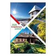 Kalendarz 2026 krajobrazy polskie. Wydawca: Edycja Świętego Pawła. Dadada.pl Opakowanie Kalendarz 2026 krajobrazy polskie
