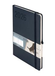 Okładka książki Kalendarz 2026 Minimalizm A5 TNS czarny