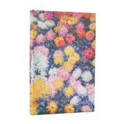Kalendarz 2026 Monet’s Chrysanthemums HOR Mini. Wydawca: PAPERBLANKS kalendarze. Dadada.pl Opakowanie Kalendarz 2026 Monet’s Chrysanthemums HOR Mini