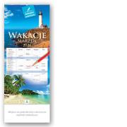 Kalendarz 2026 notatnikowy Wakacje marzeń. Wydawca: Lucrum. Dadada.pl Opakowanie Kalendarz 2026 notatnikowy Wakacje marzeń