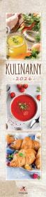 Opakowanie Kalendarz 2026 paskowy Kulinarny z przepisami MIX