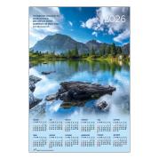 Opakowanie Kalendarz 2026 plakatowy duży góry
