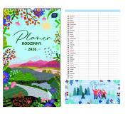 Opakowanie Kalendarz 2026 planer rodzinny 25x43 Razem