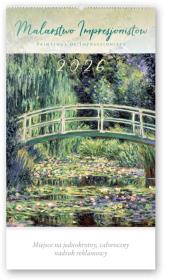 Kalendarz 2026 reklamowy Malarstwo Impresjonistów. Wydawca: Lucrum. Dadada.pl Opakowanie Kalendarz 2026 reklamowy Malarstwo Impresjonistów