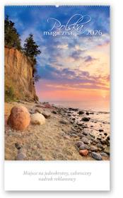 Kalendarz 2026 reklamowy Polska magiczna. Wydawca: Lucrum. Dadada.pl Opakowanie Kalendarz 2026 reklamowy Polska magiczna