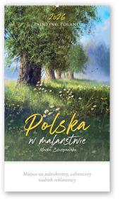 Kalendarz 2026 reklamowy Polska w malarstwie. Wydawca: Lucrum. Dadada.pl Opakowanie Kalendarz 2026 reklamowy Polska w malarstwie