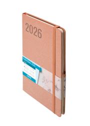 Okładka książki Kalendarz 2026 Sakura A5 TDW miedziany