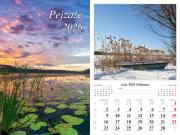 Kalendarz 2026 ścienny 13-k Pejzaże. Wydawca: Radwan. Dadada.pl Opakowanie Kalendarz 2026 ścienny 13-k Pejzaże