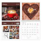 Opakowanie Kalendarz 2026 ścienny 30x30 Kawa HELMA