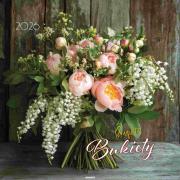 Opakowanie Kalendarz 2026 ścienny 32x32cm Bukiety