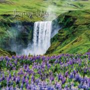 Opakowanie Kalendarz 2026 ścienny 32x32cm Impresje wody