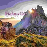 Opakowanie Kalendarz 2026 ścienny 32x32cm Piękno gór