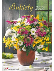 Kalendarz 2026 ścienny bukiety. Wydawca: Edycja Świętego Pawła. Dadada.pl Opakowanie Kalendarz 2026 ścienny bukiety