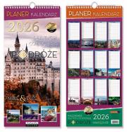 Opakowanie Kalendarz 2026 ścienny planer Podróże