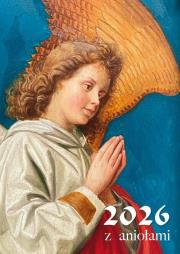 Opakowanie Kalendarz 2026 ścienny z aniołami