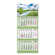 Opakowanie Kalendarz 2026 trójdzielny LUX główka wypukła Mazury