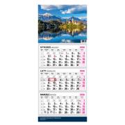 Kalendarz 2026 trójdzielny premium Krajobraz. Wydawca: O-press. Dadada.pl Opakowanie Kalendarz 2026 trójdzielny premium Krajobraz