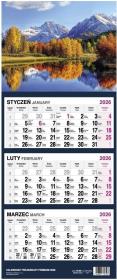 Kalendarz 2026 Trójdzielny Premium MIX. Wydawca: O-press. Dadada.pl Opakowanie Kalendarz 2026 Trójdzielny Premium MIX