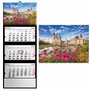 Opakowanie Kalendarz 2026 trójdzielny zamek w Mosznie