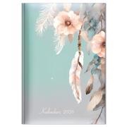 Opakowanie Kalendarz 2026 tygodniowy A5 Piórko boho SK1