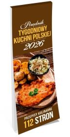 Opakowanie Kalendarz 2026 tygodniowy poradnik kuchni polskiej