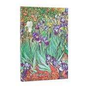 Kalendarz 2026 Van Gogh’s Irises tygodniowy HOR Mini. Wydawca: PAPERBLANKS kalendarze. Dadada.pl Opakowanie Kalendarz 2026 Van Gogh’s Irises tygodniowy HOR Mini