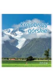 Opakowanie Kalendarz 2026 wieloplanszowy 33x33cm Krajobrazy górskie