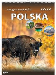 Opakowanie Kalendarz 2026 wieloplanszowy niesamowita Polska