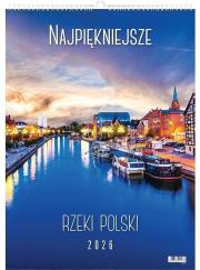 Opakowanie Kalendarz 2026 wieloplanszowy rzeki Polski