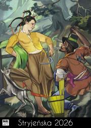 Okładka książki Kalendarz 2026 Zofia Stryjeńska A3