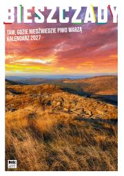 Okładka książki Kalendarz 2027 A4 Bieszczady