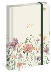 Opakowanie Kalendarz 2027 A5/192K Mat+ UV Metallic Flowers