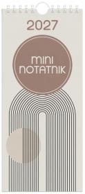 Opakowanie Kalendarz 2027 notatnikowy 33x12,5cm Minimal