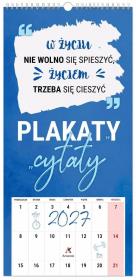Opakowanie Kalendarz 2027 notatnikowy Plakaty-cytaty