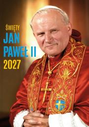Opakowanie Kalendarz 2027 ścienny Św.Jan Paweł II ekonomiczny