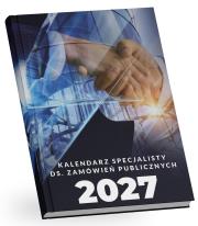 Okładka książki Kalendarz 2027 specjalisty ds zamówień publicznych