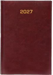 Opakowanie Kalendarz 2027 tygodniowy A5 Baladek Bordo