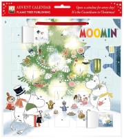 Opakowanie Kalendarz Adwentowy z naklejkami Muminki Święta