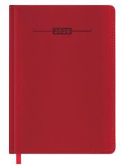 Kalendarz książkowy 2026 A5 czerwony EASY. Wydawca: Easy Stationery. Dadada.pl Opakowanie Kalendarz książkowy 2026 A5 czerwony EASY