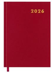 Kalendarz książkowy 2026 A5 czerwony EASY. Wydawca: Easy Stationery. Dadada.pl Opakowanie Kalendarz książkowy 2026 A5 czerwony EASY