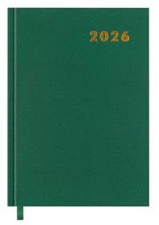 Kalendarz książkowy 2026 A5 zielony EASY. Wydawca: Easy Stationery. Dadada.pl Opakowanie Kalendarz książkowy 2026 A5 zielony EASY
