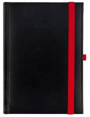 Opakowanie Kalendarz naucz. 2025/26 A5 Nebraska gumka czarny