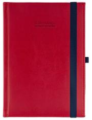 Opakowanie Kalendarz naucz. 2025/26 A5 Nebraska gumka czerw.