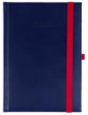 Opakowanie Kalendarz naucz. 2025/26 A5 Nebraska gumka granat