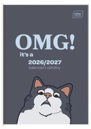 Opakowanie Kalendarz szkolny 2026/27 B6 Funny Cat